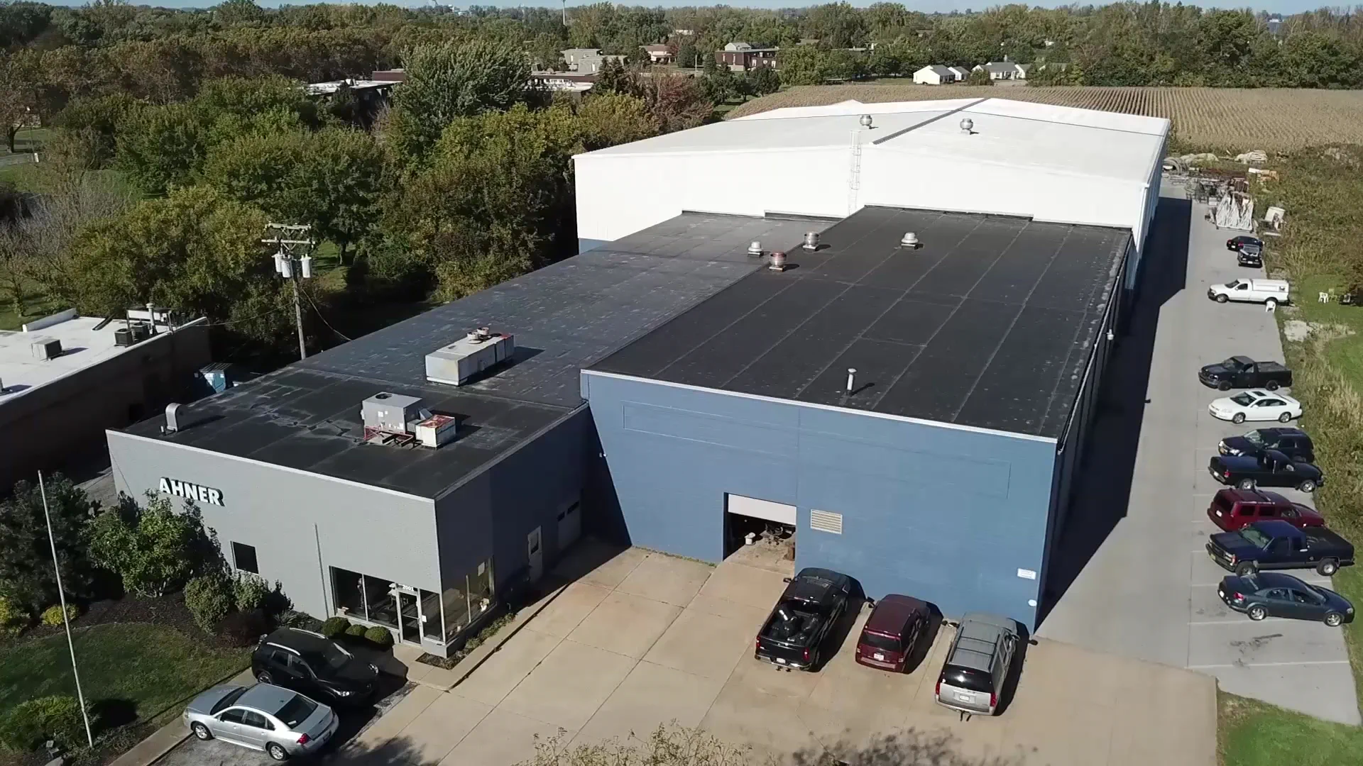 Ahner Industrial metal fabrication facility in Sandusky, Ohio